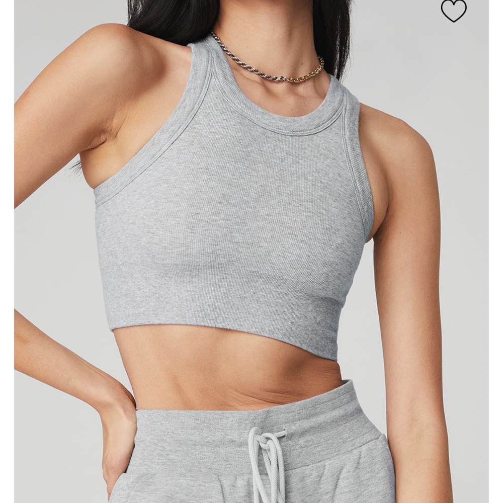 Alo Gray Tank Top